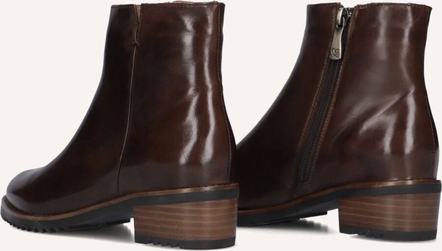 EVERYBODY Enkellaarsjes Dames Belport Maat: 40 Materiaal: Leer Kleur: Bruin - Foto 2