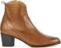 EVERYBODY Enkellaarsjes Dames Adella Maat: 41 Materiaal: Leer Kleur: Cognac - Thumbnail 2