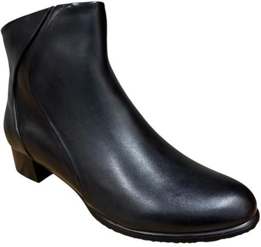 Everybody Berena enkellaars met hakje 49148 T3254 blauw