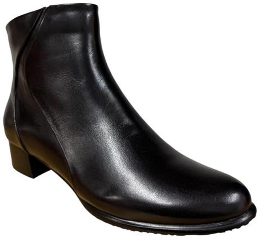 Everybody Berena enkellaars met klein hakje 49148 T3254 Zwart