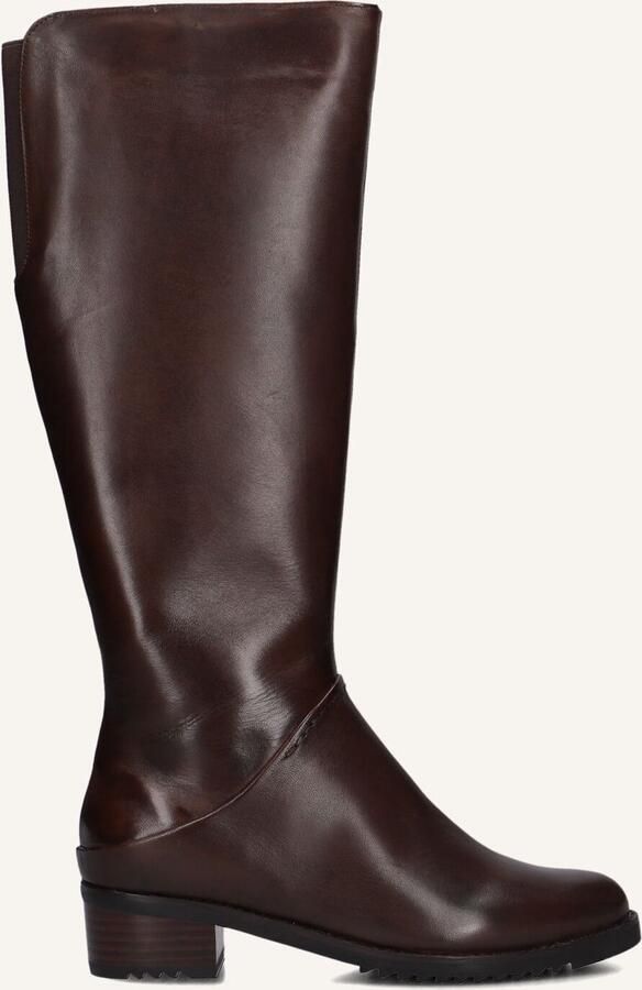 EVERYBODY Hoge Laarzen Dames Berta Maat: 39 Materiaal: Leer Kleur: Bruin - Foto 3