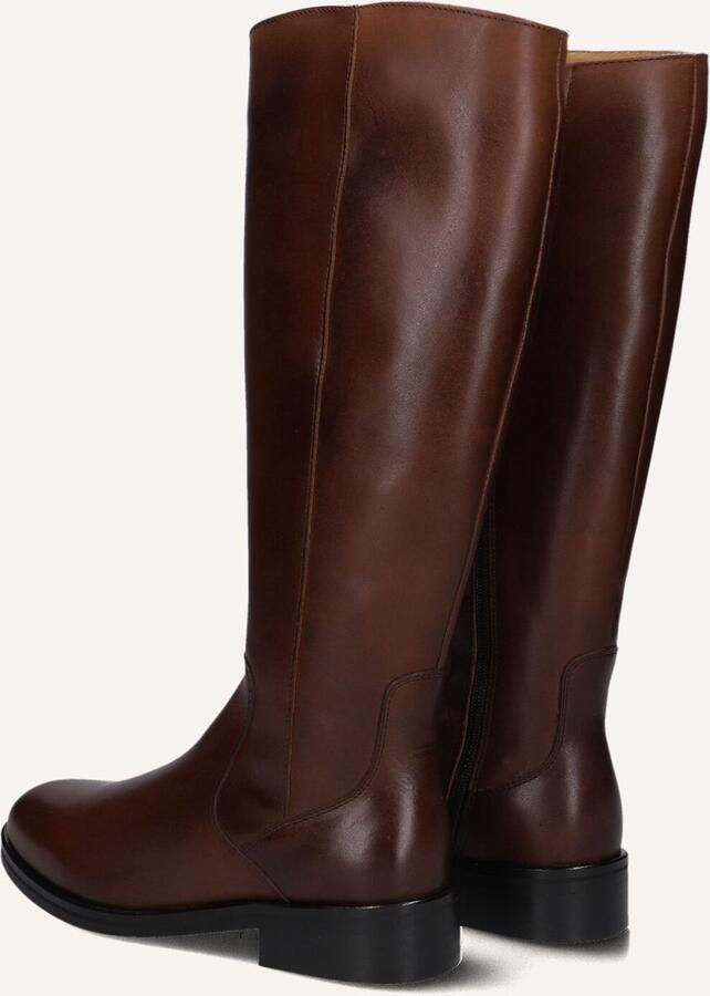 EVERYBODY Hoge Laarzen Dames Keona Maat: 37 Materiaal: Leer Kleur: Cognac - Foto 2