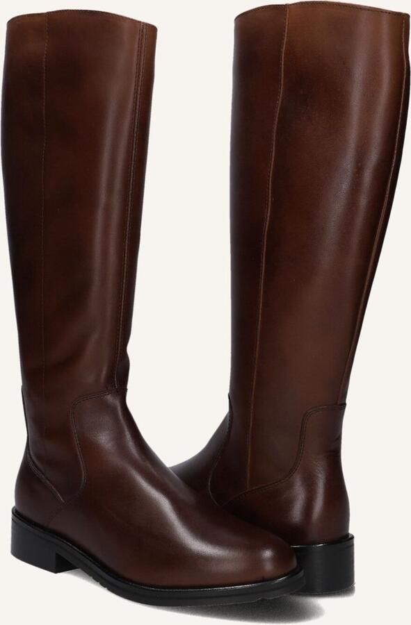 EVERYBODY Hoge Laarzen Dames Keona Maat: 38 Materiaal: Leer Kleur: Cognac - Foto 2