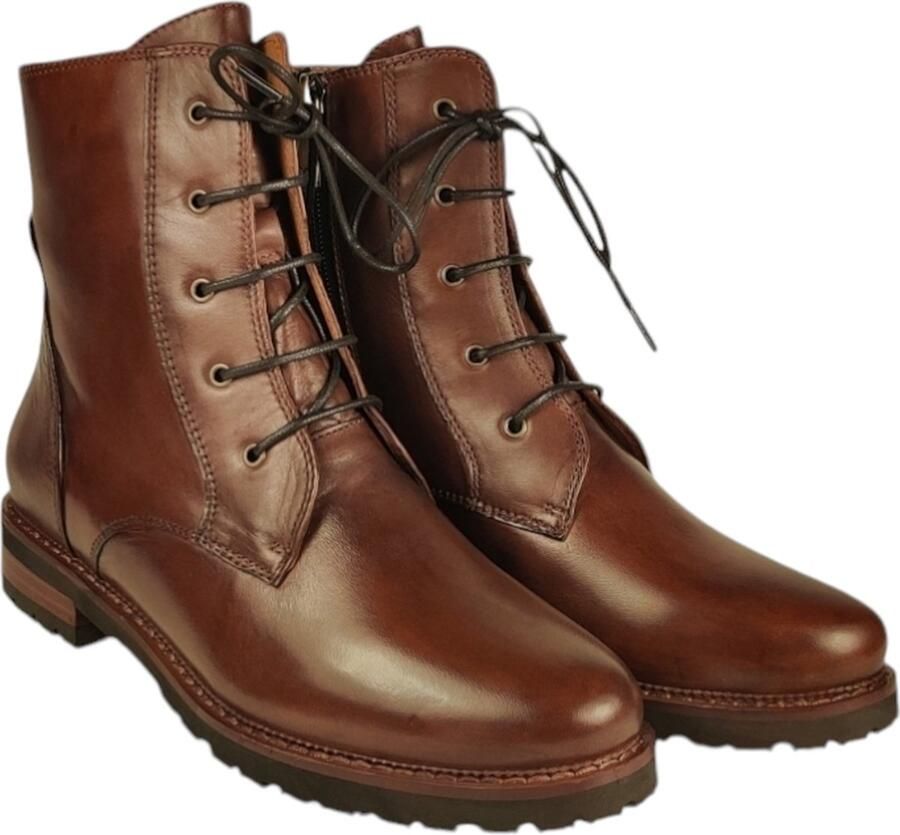 EVERYBODY Enkellaarsjes Dames Nastro Maat: 39 5 Materiaal: Leer Kleur: Bruin - Foto 2