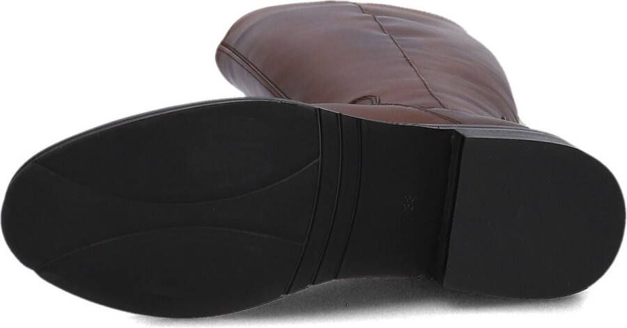 EVERYBODY Hoge Laarzen Dames Keona Maat: 40 Materiaal: Leer Kleur: Cognac