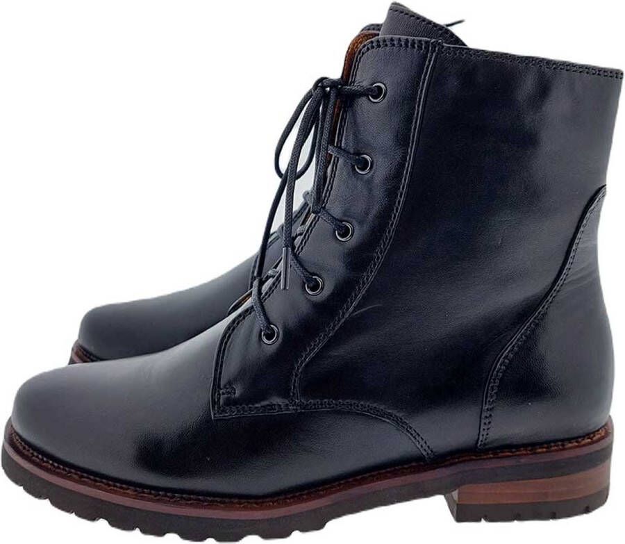 EVERYBODY Enkellaarsjes Dames Nastro Maat: 38 Materiaal: Leer Kleur: Zwart - Foto 2