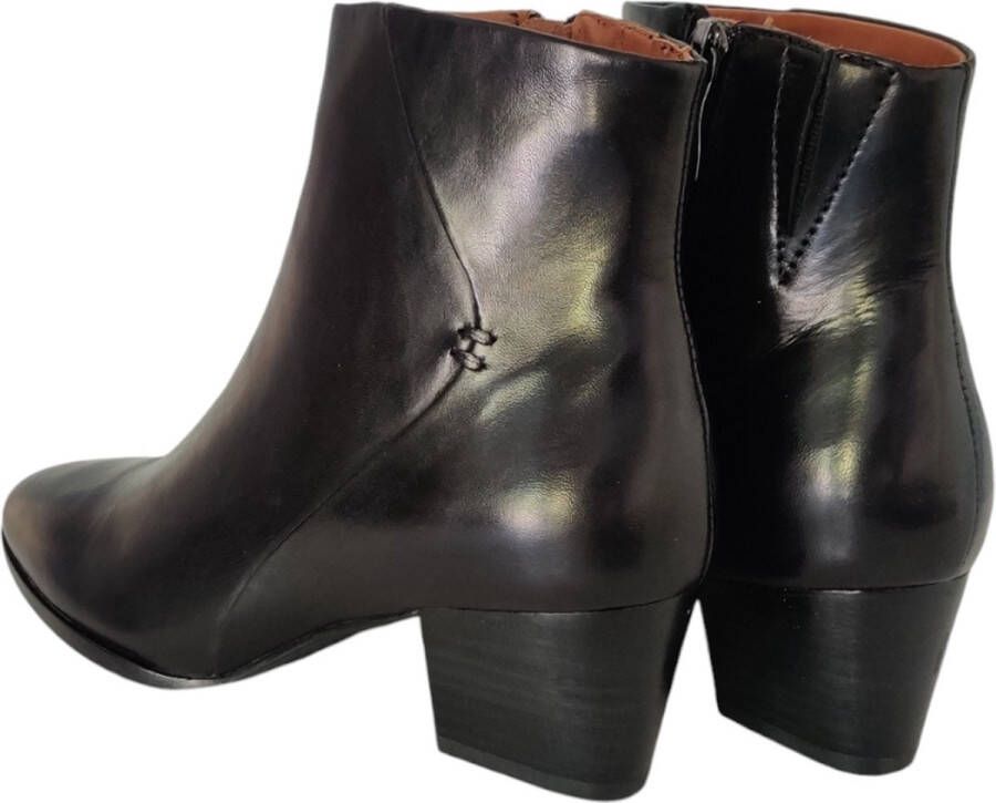 Everybody Vilma Enkellaarsjes Enkelboots met rits Dames Zwart