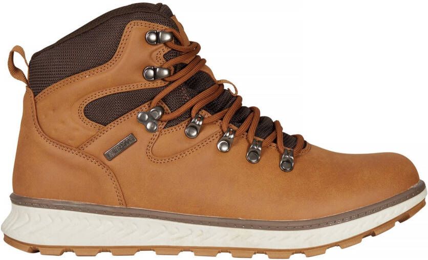 Exani ANTHONY Heren schoenen Okergele Bruingele Halfhoge Sneakers Comfortabel & Trendy voor Dagelijks Gebruik