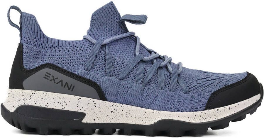 Exani ATLAS Heren schoenen Blauwe Wandelschoenen Comfortabel & Ondersteunend voor Dagelijks Gebruik