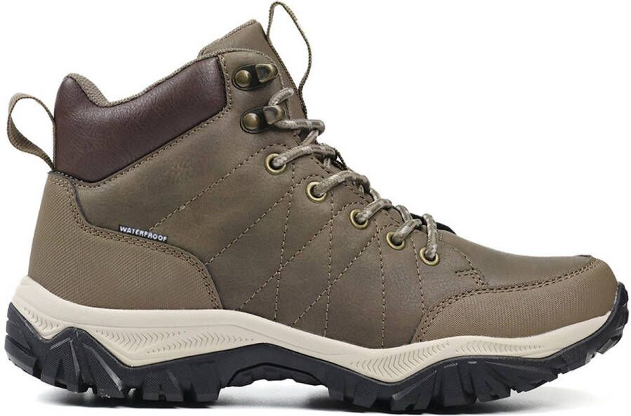 Exani ERMAN HI Heren schoenen Bruine Hoge Veterschoenen Stijlvol & Comfortabel voor Dagelijks Gebruik