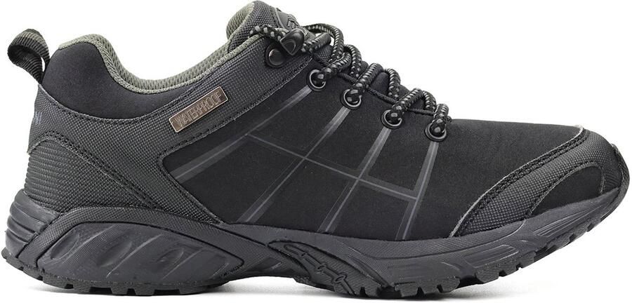 Exani CAPITAN LOW Heren schoenen- Zwarte Sportieve Sneakers Comfortabel & Stijlvol voor Actieve Dagen