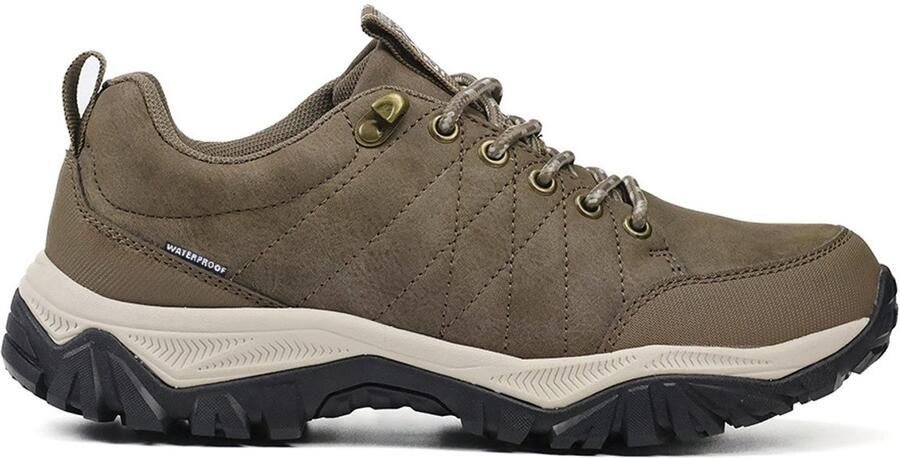 Exani ERMAN Dames Schoenen Comfortabele Bruine Veterschoenen voor Dagelijks Gebruik met Stijlvolle Accenten