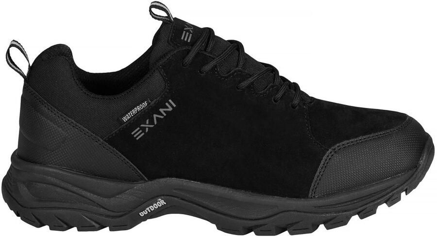 Exani WALKER Dames Wandelschoenen Zwart Comfort & Grip