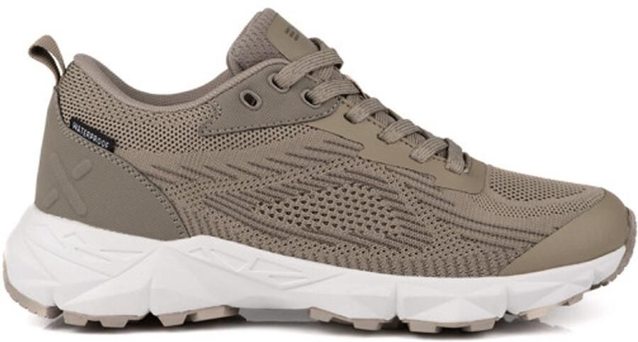 Exani WHISPER Dames Sneakers Beige Lichtgewicht & Comfortabel