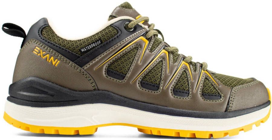 Exani NEXUS Heren schoenen Groene Stijlvolle Sneakers Comfortabel & Veelzijdig voor Dagelijks Gebruik