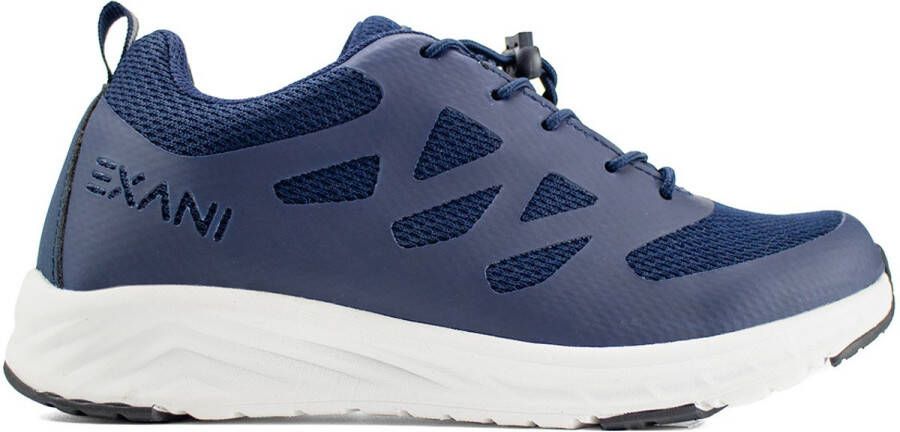 Exani TREKK Dames Wandelschoenen Navy Comfort & Grip
