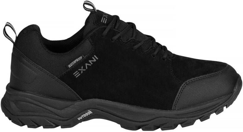 Exani WALKER Dames Wandelschoenen Zwart Comfort & Grip