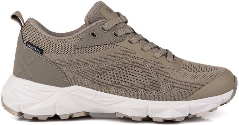 Exani WHISPER Dames Sneakers Beige Lichtgewicht & Comfortabel