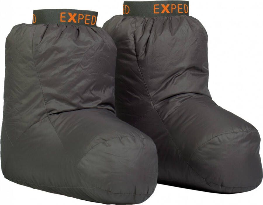 Exped Down Sock Pantoffels maat M grijs