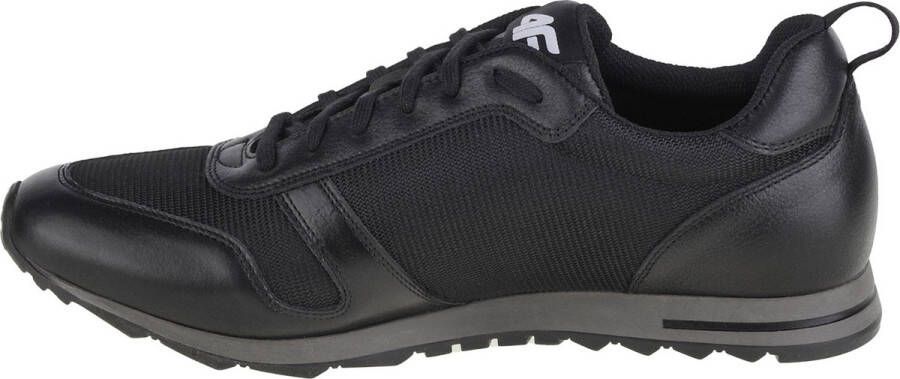 4F Men's Casual OBML255-21S Mannen Zwart Sneakers