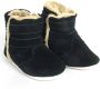 Aapie leren babyslofjes Winterboot Calgary laarsjes gevoerd antislip zwart maat L - Thumbnail 3