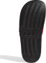 Adidas Perfor ce Adilette Shower badslippers zwart wit rood Rubber 34 - Thumbnail 13