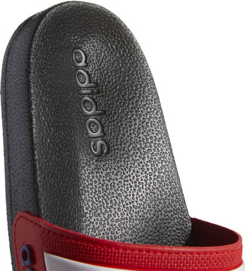Adidas Performance Adilette Shower badslippers zwart wit rood Jongens Meisjes Rubber 33 - Foto 11