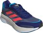 Adidas Adizero Boston 10 Heren Sportschoenen Hardlopen Weg rood blauw - Thumbnail 9