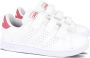 Adidas Advantage C Meisjes Sneakers Ftwr White Real Pink S18 Ftwr White - Thumbnail 7