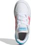 Adidas breaknet sneakers wit roze kinderen - Thumbnail 6
