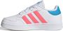 Adidas breaknet sneakers wit roze kinderen - Thumbnail 8