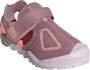 Adidas Captain Toey 2.0 Sandalen Kinderen Wonder Mauve Magic Mauve Turbo Kinderen - Thumbnail 2