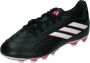 Adidas Copa Pure.4 Gras Kunstgras Voetbalschoenen (MG) Kids Zwart Wit Felroze - Thumbnail 12