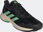 Adidas Court Jam Control Clay Heren Sportschoenen Tennis Black Green - Thumbnail 5