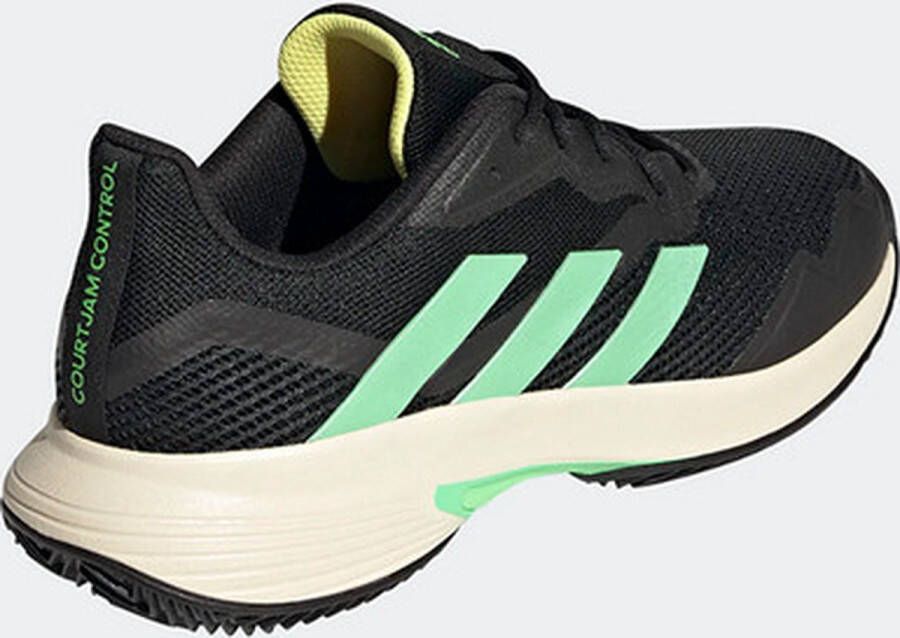 adidas Court Jam Control Clay Heren Sportschoenen Tennis Black Green