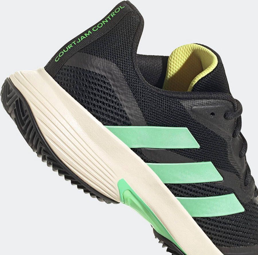 adidas Court Jam Control Clay Heren Sportschoenen Tennis Black Green