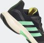Adidas Court Jam Control Clay Heren Sportschoenen Tennis Black Green - Thumbnail 9
