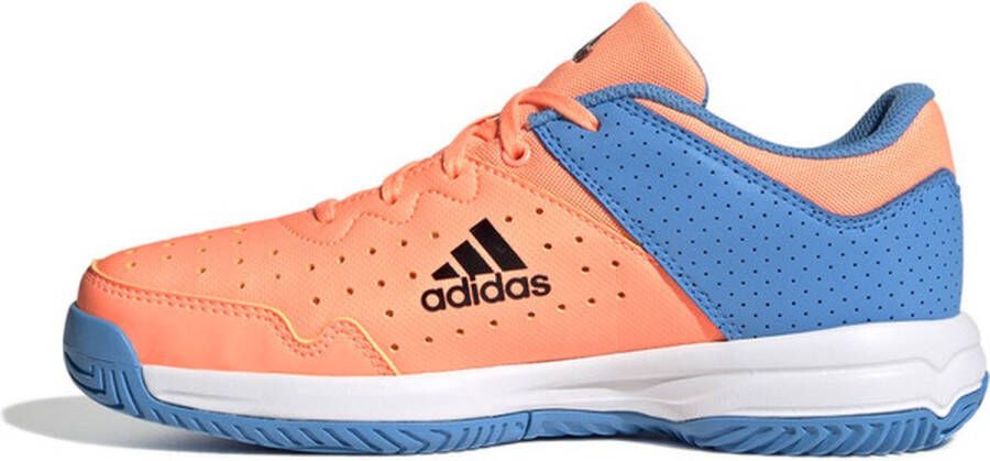 adidas Court Stabil kinderen Sportschoenen Volleybal Indoor oranje blauw