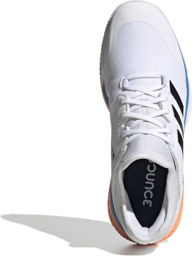 adidas Court Team Bounce Sportschoenen Volleybal Smashcourt wit