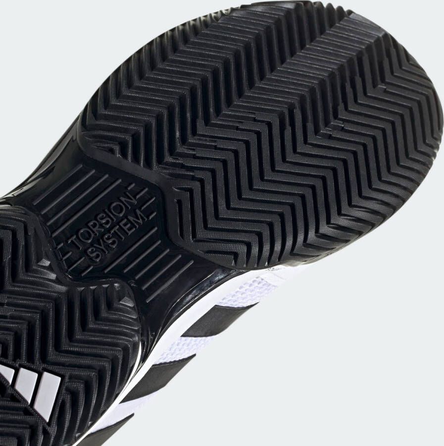 Adidas Courtjam Control Schoenen Ftwr White Core Black Ftwr White Heren - Foto 5