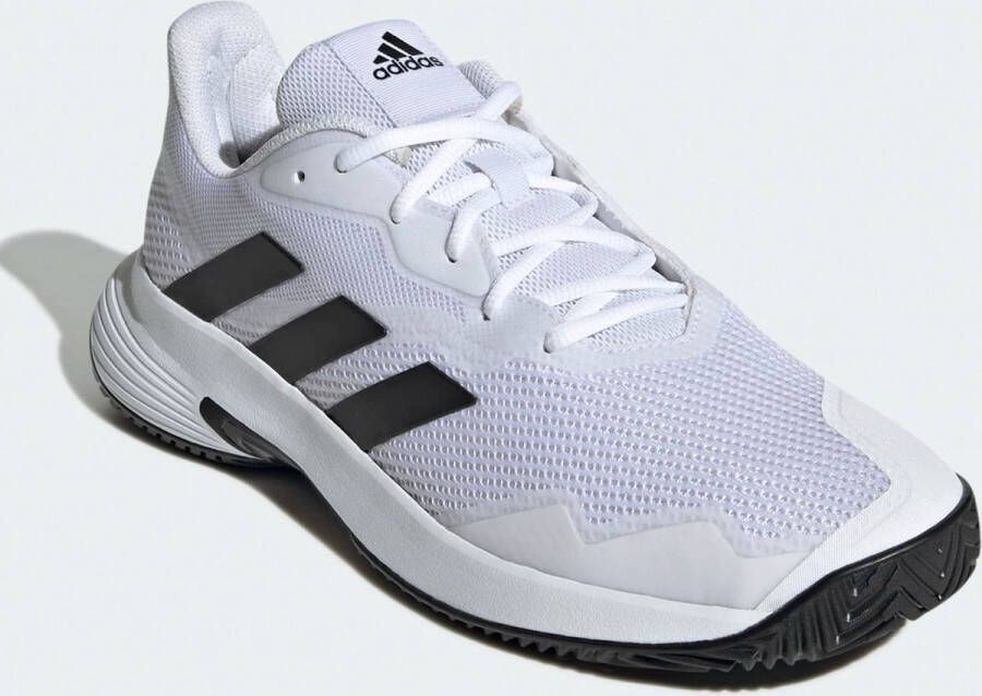 Adidas Courtjam Control Schoenen Ftwr White Core Black Ftwr White Heren - Foto 7