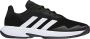 Adidas CourtJam Control Clay Heren Sportschoenen Tennis Black White - Thumbnail 8