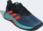 Adidas CourtJam Control M Heren Tennisschoenen Allcourt Schoenen Blauw GW2987 - Thumbnail 4
