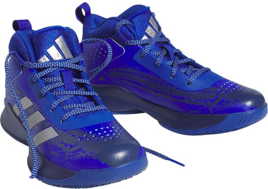 Adidas Cross Em Up 5 Brede Basketbalschoenen Voor Kinderen Blue Kinderen - Foto 3