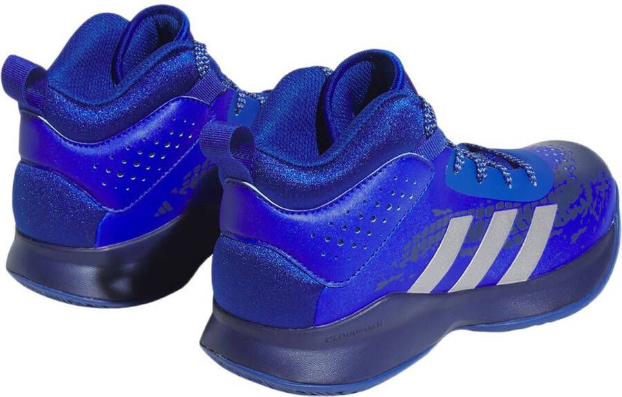 Adidas Cross Em Up 5 Brede Basketbalschoenen Voor Kinderen Blue Kinderen - Foto 6