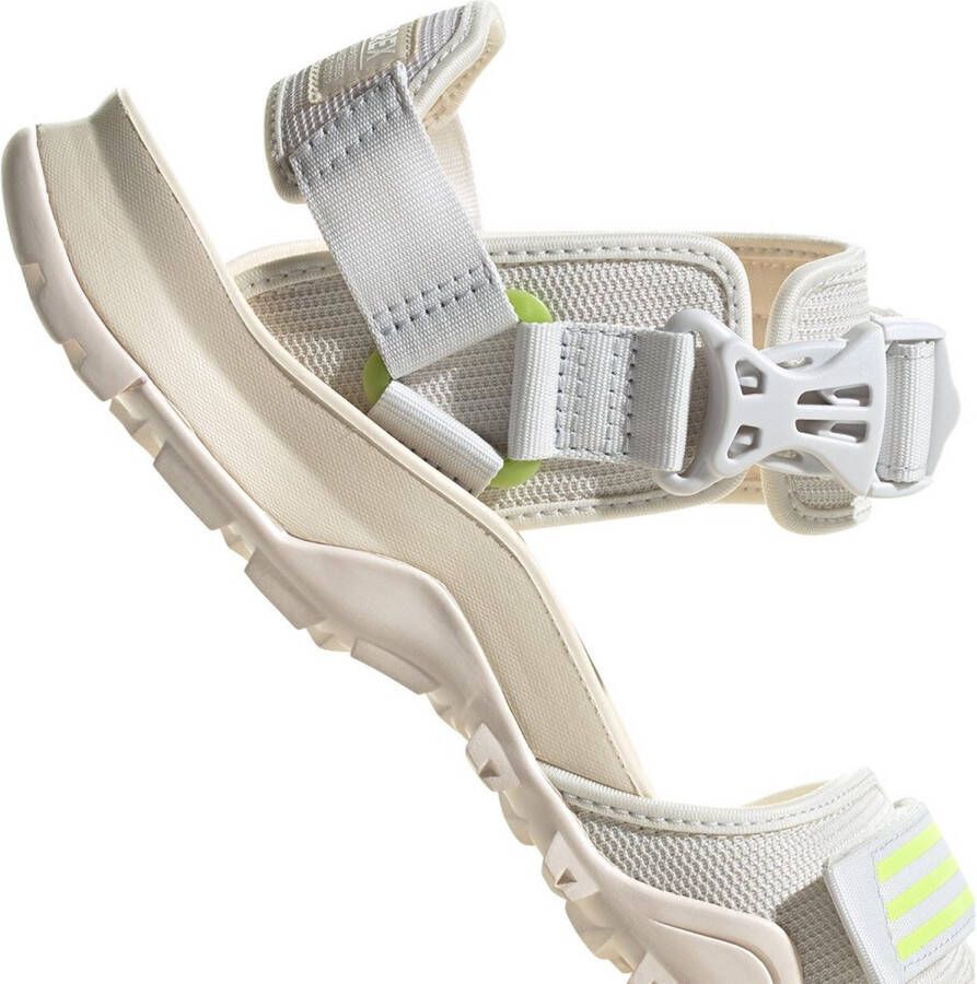 adidas Cyprex Ultra DLX Sandalen Wonder White Pulse Lime Crystal White Heren