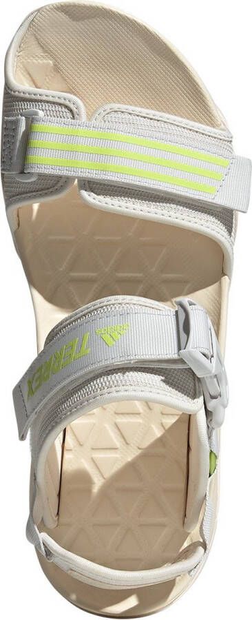 adidas Cyprex Ultra DLX Sandalen Wonder White Pulse Lime Crystal White Heren