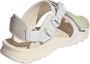 Adidas Cyprex Ultra DLX Sandalen Wonder White Pulse Lime Crystal White - Thumbnail 7