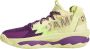 Adidas Dame 8 Schoenen Sportschoenen Volleybal Indoor geel paars - Thumbnail 7