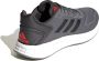 Adidas Performance Duramo 10 hardloopschoenen grijs zwart rood - Thumbnail 10